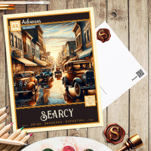 Searcy, Arkansas Postkort för Vintage Vykort