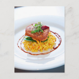 Seared laxvykort vykort