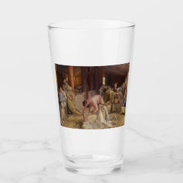 Searing the Rams (Australian Art) (Tom Roberts) Glaskopp