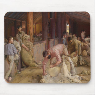 Searing the Rams (Australian Art) (Tom Roberts) Musmatta