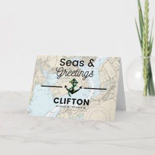 Seas & Hälsning Clifton Kort