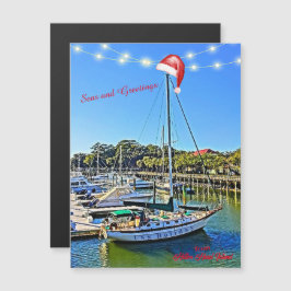 Seas & Hälsning Hilton Head Island Magnetic Card
