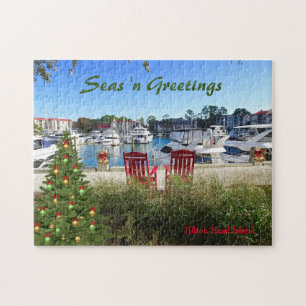Seas i Hälsning Hilton Head Island Harbor Town Pussel