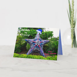 Seas och Hälsning från Sunny Florida-jul Helgkort