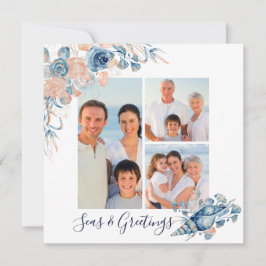 Seas och Hälsning Jul Nautisk Chic 3 Foto