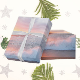 Seas och Hälsning Kalifornien Beach Sunset Presentpapper