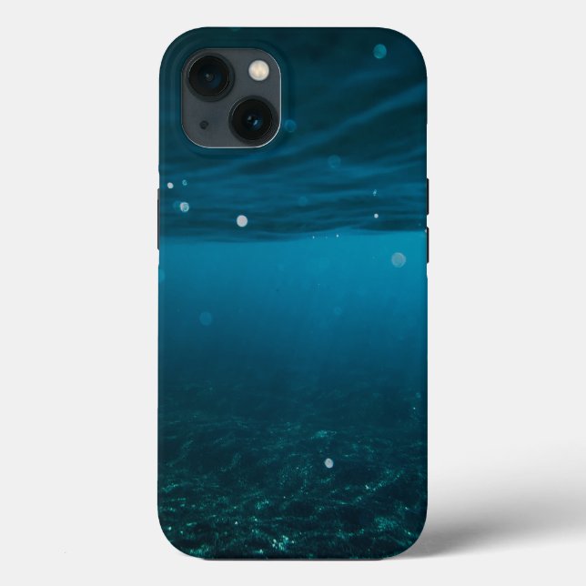  Seascape with Beach, Great Wave & Mount Sea Case (Baksida)