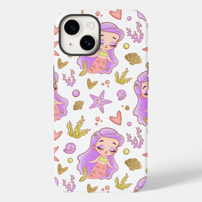  Seascape with Beach, Great Wave & Mount Sea Case (Baksida)