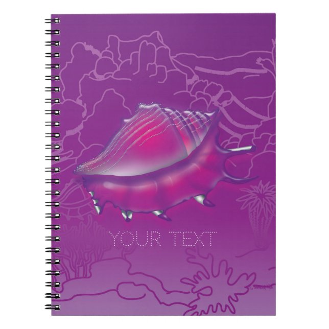 Seashell Anteckningsbok (Framsidan)
