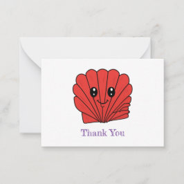 Seashell Anteckningskort