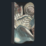 Seashell Anthology Galaxy S4 Plånbok<br><div class="desc">Den här teckningen från Vision Studio fångar några av de bästa havsvattenlivets. Hämta den här Rustic biet av teckningar av dessa olika former och storlekar av Conch-snäckor. Det här är ett unikt biet i konstverket av Seashell Anthology delarare.</div>