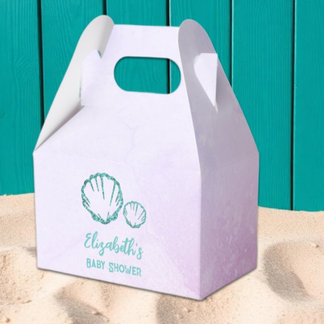 Seashell Baby Shower Presentaskar (Skapare uppladdad)