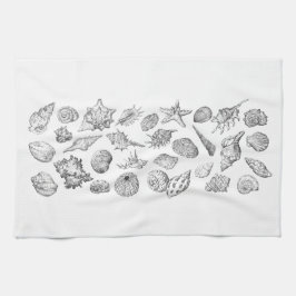 Seashell Bath Towset Set Kökshandduk