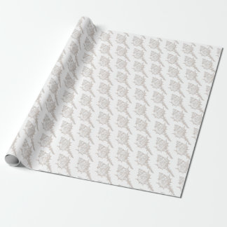 Seashell elegant mönster presentpapper