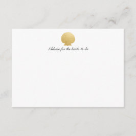 Seashell Faux Gold Foil | Råd för Ocean Bröllop