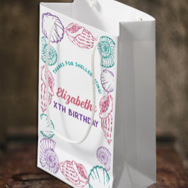 Seashell Girls Birthday Gift Bag