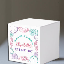 Seashell Girls Birthday Presentaskar
