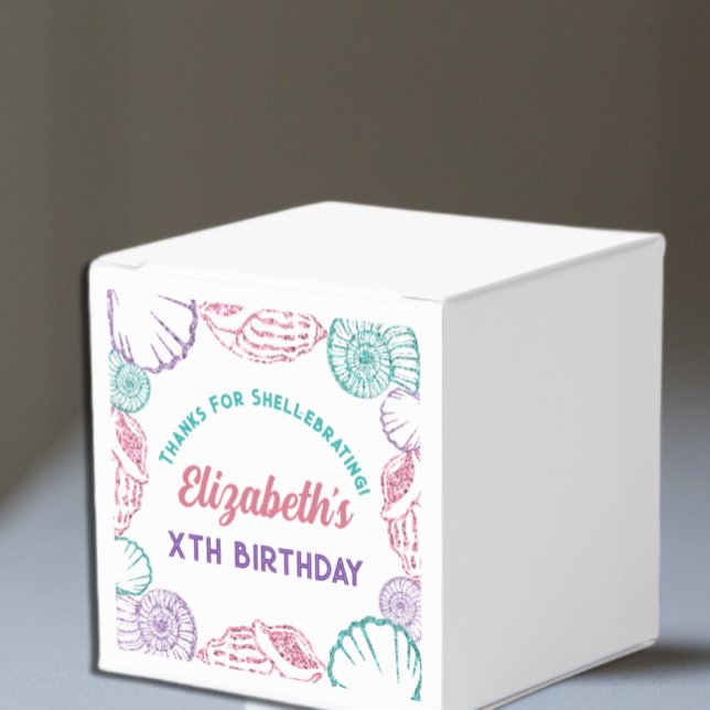 Seashell Girls Birthday Presentaskar (Skapare uppladdad)