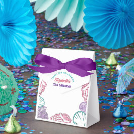 Seashell Girls Birthday Presentaskar