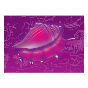 Seashell Hälsningskort