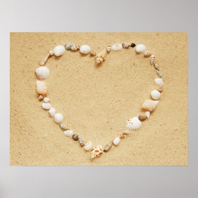 Seashell Heart Poster (Framsidan)
