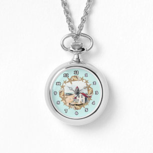 Seashell Lighthouse Armbandsur