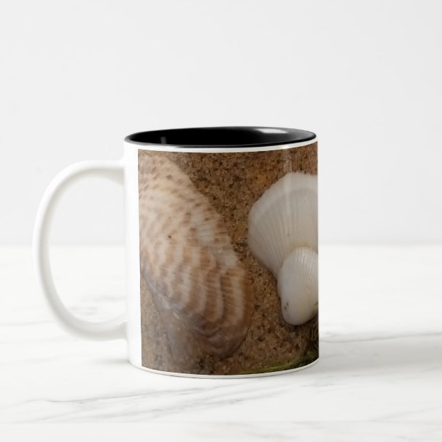 Seashell Mug Två-Tonad Mugg (Vänster)
