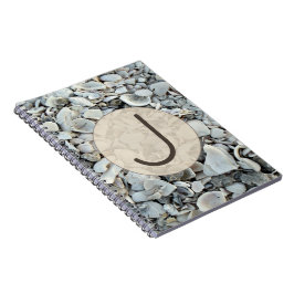 Seashell Notes Första Designen Anteckningsbok