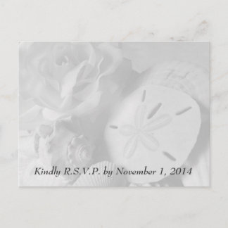 Seashell OSA Postcards Inbjudan Vykort