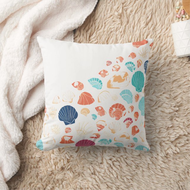 Seashell Shore Kudde (Filt)