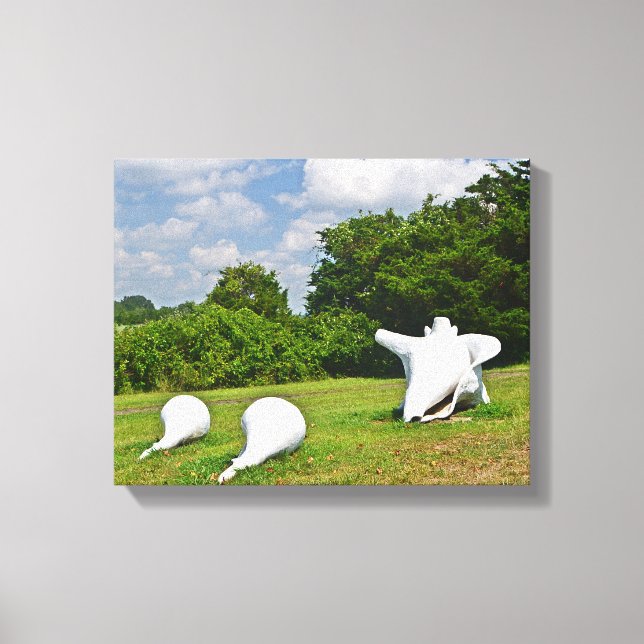 Seashell-skulpturen Wrapped Canvas (Framsida)