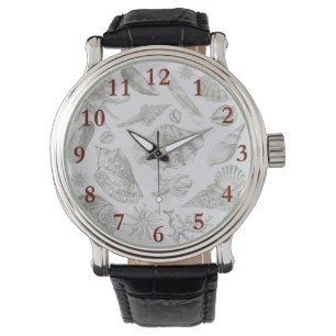 Seashell Soft Antique Art Beach-Snäckor Armbandsur