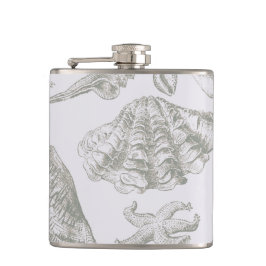 Seashell Soft Antique Art Beach-Snäckor Fickplunta