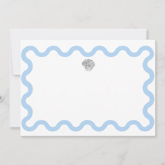 Seashell Stationary Anteckningskort