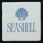 Seashell Stenunderlägg<br><div class="desc">🖤</div>