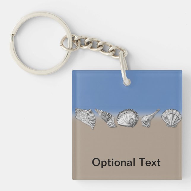 Seashell Teckning Art (Framsidan)