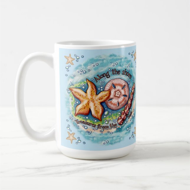 Seashell Treasures  Kaffemugg (Vänster)