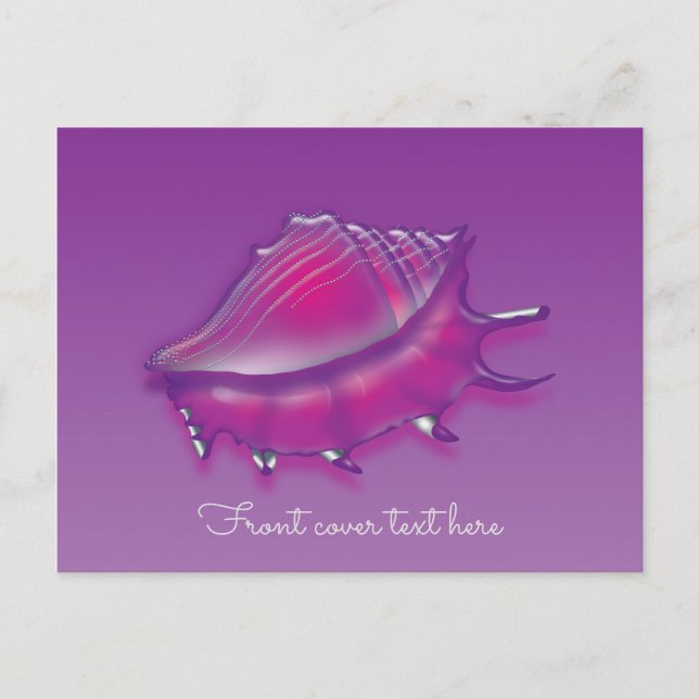 Seashell Vykort (Framsida)