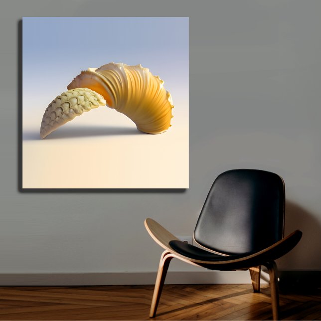 Seashell Wall Art Beach Decor Ocean Inspired Canvastryck (Skapare uppladdad)