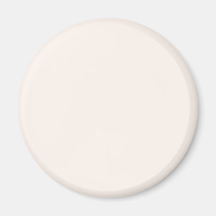 Seashell White FFF5EE - tillval till Namn Magnet