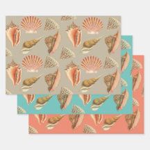 seasheller konstnärlig vintage stil