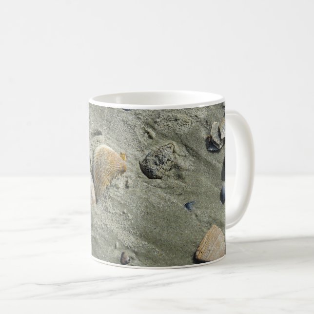Seasheller och sanden Mugg (Framsida höger)