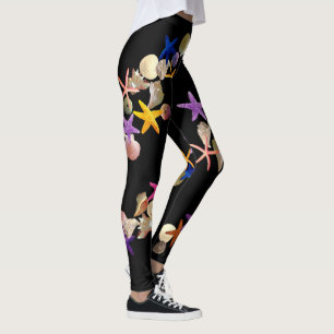 Seasheller på din Färg - legeringar Leggings