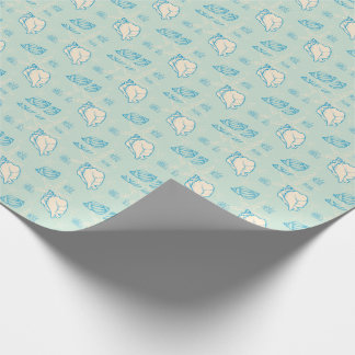 Seashells and starfish presentpapper