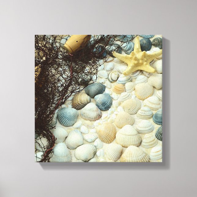 Seashells Canvastryck (Framsida)