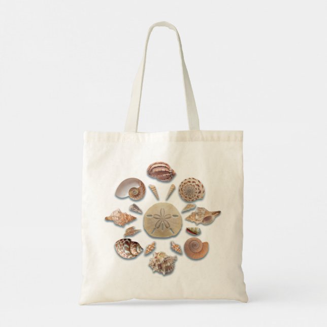 Seashells Collection Mandala Tygkasse (Baksida)