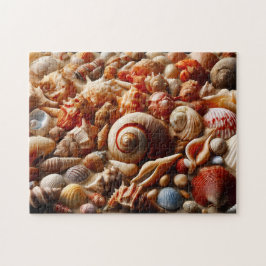 Seashells & Conches Seashell Collector's Gift Pussel