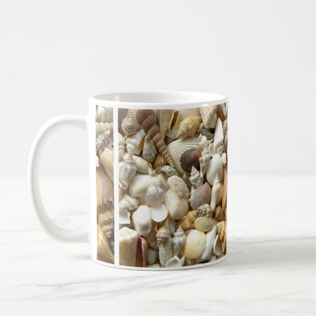 Seashells Glass Kaffemugg (Vänster)