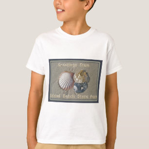 Seashells Hälsning från IBSP Seaside Park NJ T-shirt
