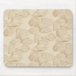 Seashells i Beige Musmatta